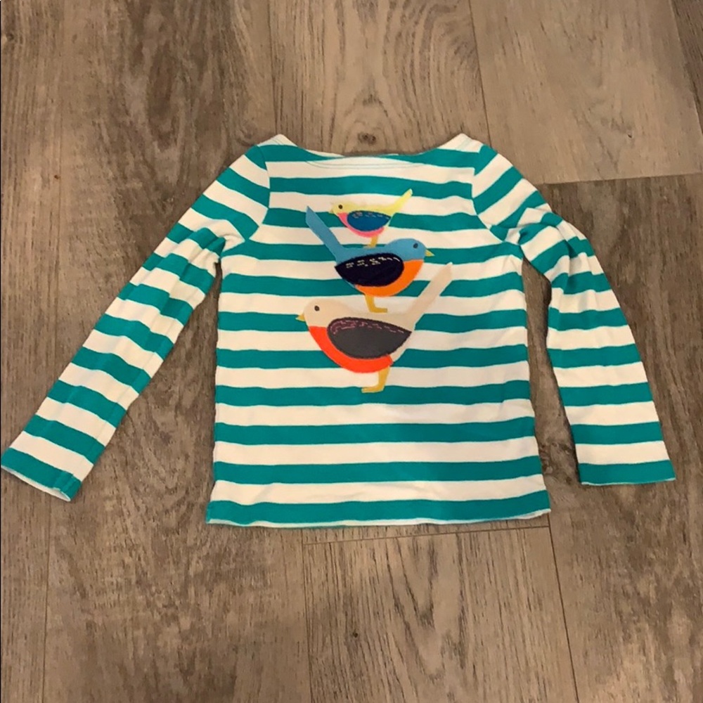 Mini Boden girls long sleeve shirt